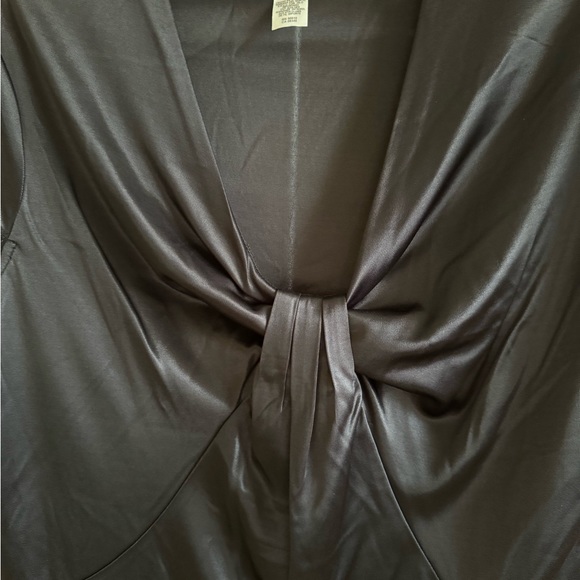 NWT Ann Klein black shirt size M - Picture 2 of 4